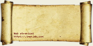 Ivanka Mališananin vizit kartica